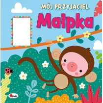 KSIAZECZKA EDUK 140X140 OPR TW MALPKA PLUSZAK