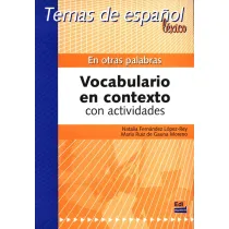 Otras palabras Temas de espanol