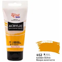 Rosa Farba akrylowa golden ochre 452 75ml