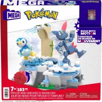 MEGA Pokemon nieny dzie Piplupa i Sneasela Zestaw klockw HKT20