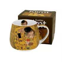 Duo Sp. z o.o. Porcelanowy kubek baryka Klimt The Kiss 430 ml