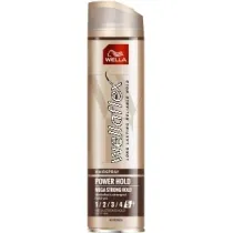 Wella Lakier do wosw Power Hold Mega Strong Hold 5+ 250 ml