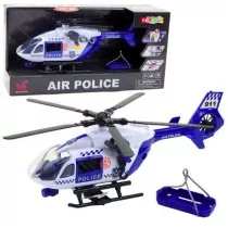 Helikopter policyjny hak + nosze 1:1 Leantoys