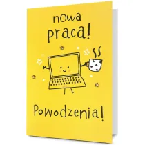 Pan Dragon Karnet B6 Nowa praca, powodzenia! laptop HM200-3203
