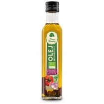 Dary Natury Olej z czosnkiem, pomidorem i bazylią 250 ml Bio
