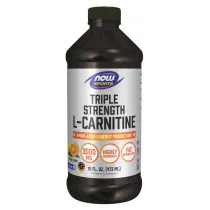 Now Foods L-Karnityna 3000 mg Smak cytrusowy Suplement diety 473 ml