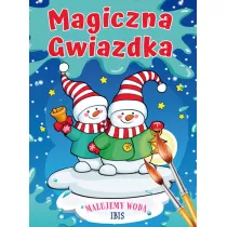Magiczna Gwiazdka, kolorowanki wodne. Malujemy wod�