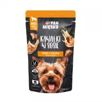 Pan Misko Karma mokra dla psa Kawaki w sosie Indyk z kaczk 150 g