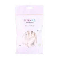GoParty Balony lateksowe Pastel bia�e 45cm