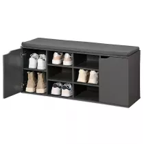 Kesper Pka na buty z drzwiczkami szara 103xh48 cm