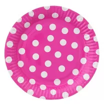 Godan Talerz papierowy Groszki 23 cm