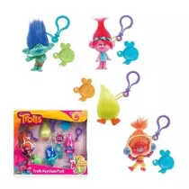 Zestaw 4 Trolli Z Zawieszk 10 Cm Trolls.