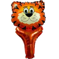Balon foliowy zwierz�tko z uchwytem tygrys