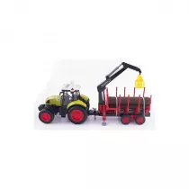 Traktor z przyczep� HDS do przewozu drzewa Lena