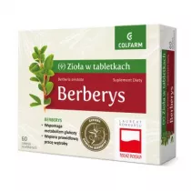 Colfarm Berberys Suplement diety 90 tab.