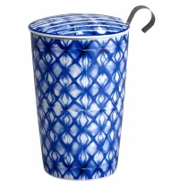 Eigenart Kubek z zaparzaczem TeaEve 350ml Indigo Diamonds 80038