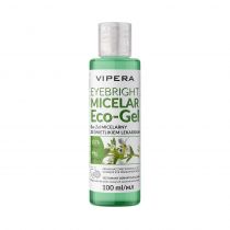Vipera Eyebright Micelar Eco-Gel eko-żel micelarny ze świetlikiem lekarskim do demakijażu zmęczonych oczu 100 ml