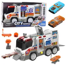 Ambulans karetka miejska napd wiato i dwik LeanToys