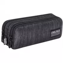 Pirnik saszetka podwjna prostokatna Coolpack Clio Snow Black