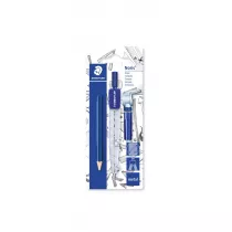 Staedtler Cyrkiel szkolny z etui na grafity, z uniwersalnym adapterem i owkiem