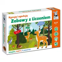Kapitan Nauka. Rysuj i zgaduj. Zabawy z liczeniem
