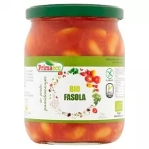 Primaeco Fasola w sosie pomidorowym bezglutenowa 440 g Bio