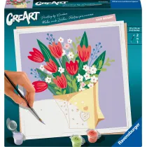 Malowanie po numerach CreArt - Bukiet Tulipan�w Ravensburger