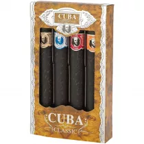 Cuba Original Zestaw w�d toaletowych Classic Gold & Blue & Red & Orange 4 x 35 ml