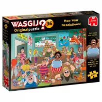 Puzzle 1000 el. Wasgij? Postanowienia noworoczne Jumbo