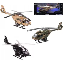 Helikopter metal pull back ze �wiat�em i d�wi�kiem Trifox
