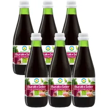 Bio Food Sok z burak�w i seler�w kiszonych Zestaw 6 x 300 ml Bio