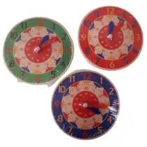 ZEGAR DREWNIANY 14cm