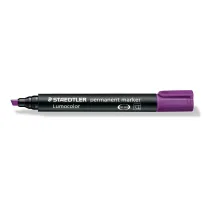 Staedtler Marker wodoodporny Lumocolor, fioletowy, �ci�ty