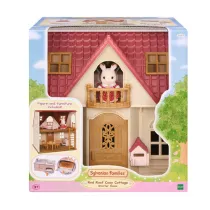 Sylvanian Przytulny domek wiejski z czerwonym dachem