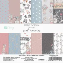 dpCraft Zestaw papier�w memories 15,2x15,2cm 24 kartki