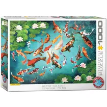 Puzzle 1000 el. Kolorowe Koi Eurographics