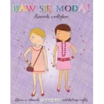 Baw si� mod� z naklejkami. Fioletowa