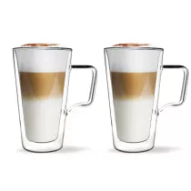 Vialli Design Komplet szklanek do latte Diva 6490 2 x 350 ml