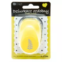 Dalprint Dziurkacz ozdobny do papieru papro� 2,5cm