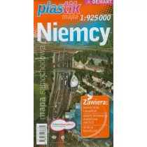 Niemcy 1:925 000 Plastik mapa