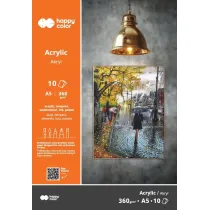 Blok do akrylu Art. A5 360g. 10ark.  Happy Color