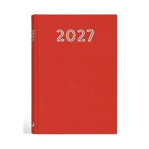 Terminarz 2027 A5 standard czerwony