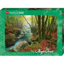 Puzzle 1000 el. Magiczny las - Potok w lesie Heye