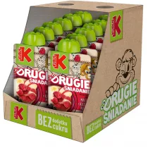 Kubu Drugie niadanie Mus jabko banan aronia malina + kasza manna Zgrzewka 12 x 100 g