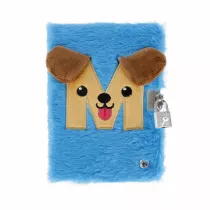 Pami�tnik pluszowy zamykany Blue M  �wiec�cy  STARPAK 526053
