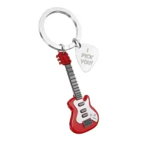 Metalmorphose Brelok do kluczy 3D gitara i kostka do gry