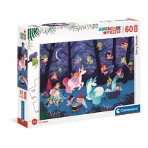 Puzzle maxi 60 el. Supercolor. Wrka Woods Clementoni