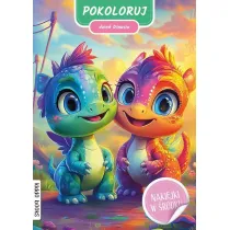 Pokoloruj dzie� dinusia