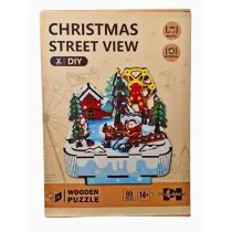 Puzzle drewniane 99el Swede