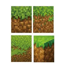 W&k Torebka prezentowa S Minecraft